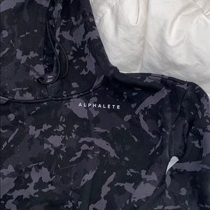 Alphalete Womens Cropped Hoodie